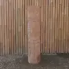 Product image 1 of the product “Tiki Statue Polynesia style. From coconut palm 100cm. Approx. 25-27cm dia. Model 3 Haka - Tongue outstretched ”